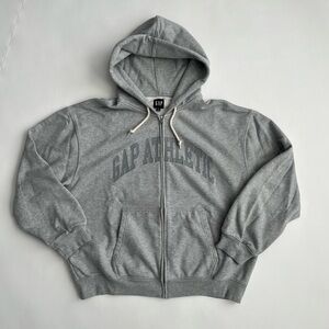 Gap Men’s Gap Athletic Gray Zip-Up Hoodie